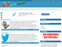 Tablet Screenshot of dnsayari.net